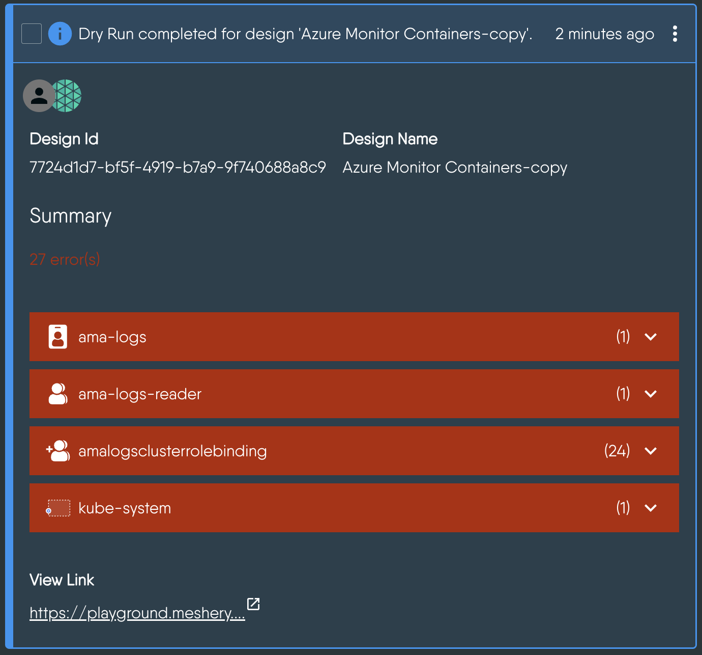 Dry Run Formatter