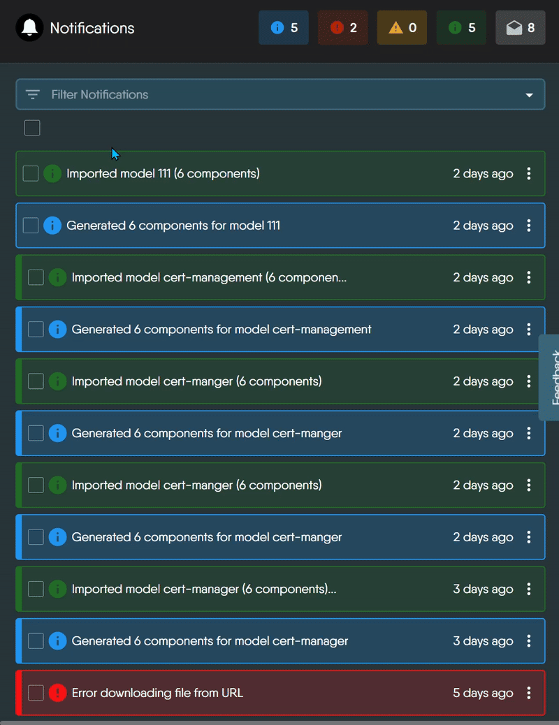 Notification Filter
